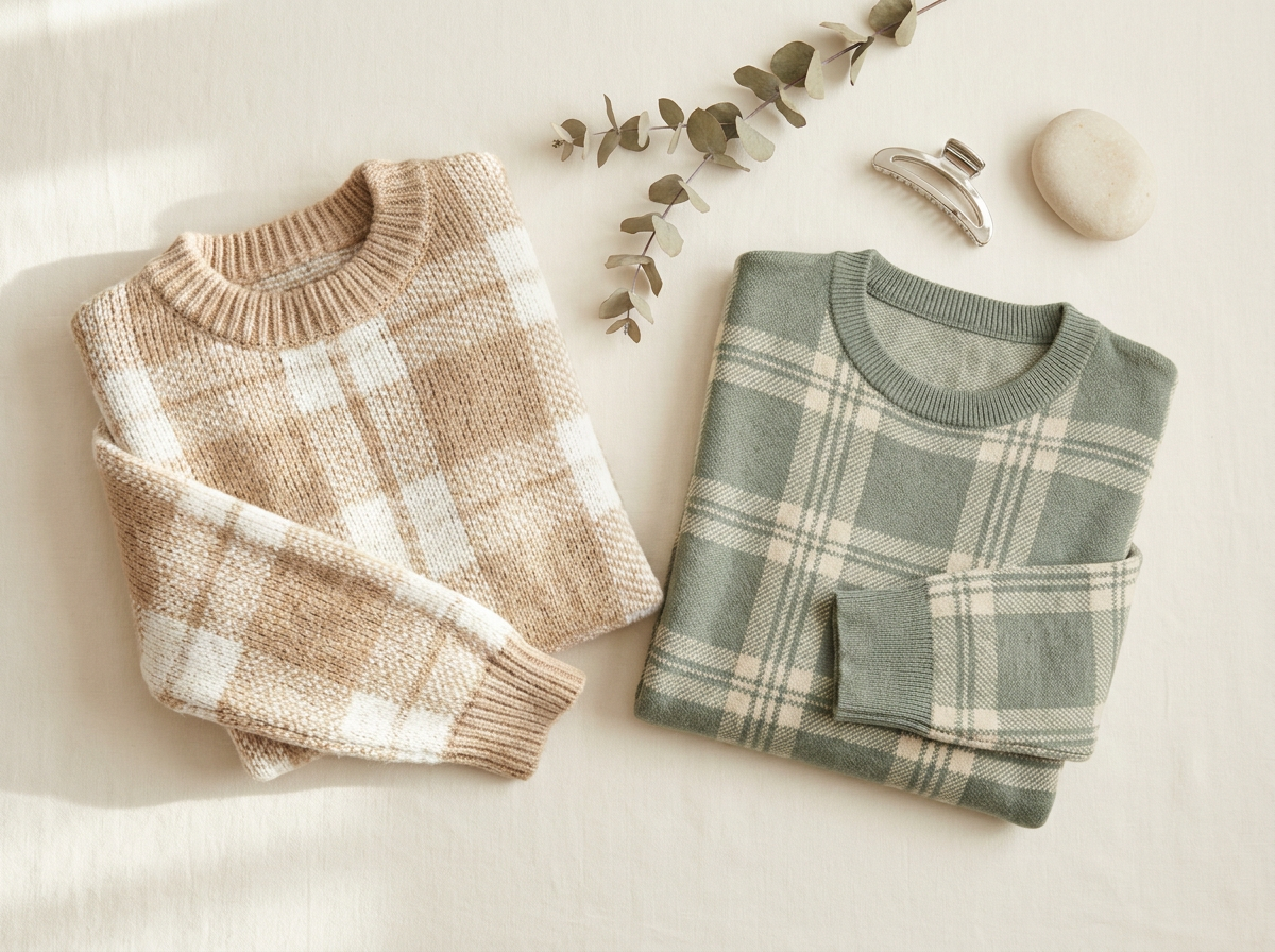 Plaid Sweaters